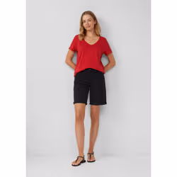 s.Oliver 2166823.99Z8.34 Pantaloncino Bermuda Femmina Nero - Vista aggiuntiva 2