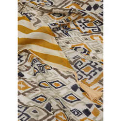 s.Oliver 2166622.02D4.ONESIZE Sciarpa Crema - Vista aggiuntiva 5