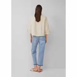 s.Oliver 2165742.0750.46 camicia e top Manica a 3/4 Lino - Vista aggiuntiva 4