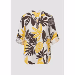 s.Oliver 2165744.02A0.34 camicia e top Camicetta Manica a 3/4 Lino - Vista aggiuntiva 3