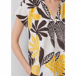 s.Oliver 2165750.02A0.40 camicia e top Camicetta Senza maniche Lino - Vista aggiuntiva 5