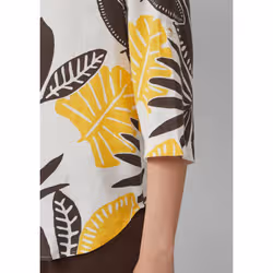 s.Oliver 2165744.02A0.38 camicia e top Camicetta Manica a 3/4 Lino - Vista aggiuntiva 5
