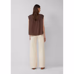 s.Oliver 2165747.8828.46 camicia e top Camicetta Senza maniche Viscosa - Vista aggiuntiva 4