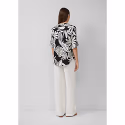 s.Oliver 2165744.99A0.36 camicia e top Camicetta Manica a 3/4 Lino - Vista aggiuntiva 4