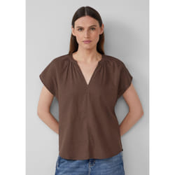 s.Oliver 2165750.8828.36 camicia e top Camicetta Senza maniche Lino