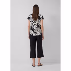 s.Oliver 2165750.99A0.48 camicia e top Camicetta Senza maniche Lino - Vista aggiuntiva 4