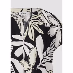 s.Oliver 2165750.99A0.48 camicia e top Camicetta Senza maniche Lino - Vista aggiuntiva 6