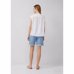 s.Oliver 2165763.0100.44 camicia e top Camicetta Senza maniche Cotone - Vista aggiuntiva 4