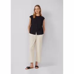 s.Oliver 2165763.9999.44 camicia e top Camicetta Senza maniche Cotone - Vista aggiuntiva 2