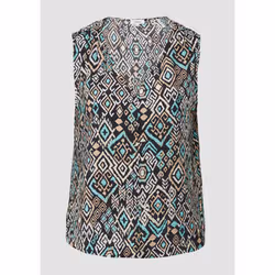 s.Oliver 2165764.99A2.40 camicia e top Camicetta Senza maniche Viscosa - Vista aggiuntiva 3