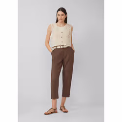 s.Oliver 2166398.8828.46 Pantalone Marrone - Vista aggiuntiva 2