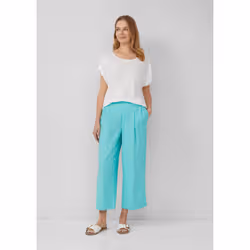 s.Oliver 2166422.6099.48 Pantalone Turchese - Vista aggiuntiva 2