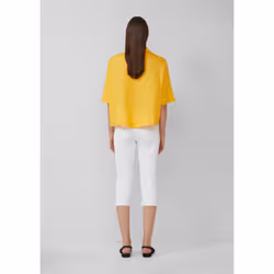 s.Oliver 2165745.1395.42 camicia e top Camicetta Lino - Vista aggiuntiva 4