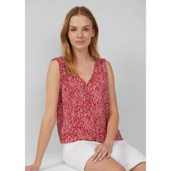 s.Oliver 2165764.35B0.46 camicia e top Camicetta Senza maniche Viscosa