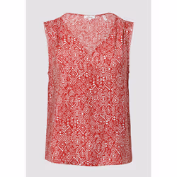 s.Oliver 2165764.35B0.48 camicia e top Camicetta Senza maniche Viscosa - Vista aggiuntiva 3