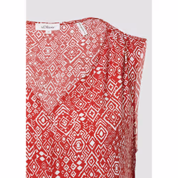 s.Oliver 2165764.35B0.48 camicia e top Camicetta Senza maniche Viscosa - Vista aggiuntiva 7