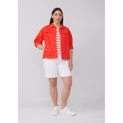 s.Oliver 2171439.01Z8.48 Pantaloncino Bermuda Femmina Bianco - Vista aggiuntiva 2