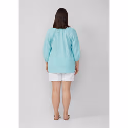 s.Oliver 2171486.60G0.44 camicia e top Camicetta Manica a 3/4 - Vista aggiuntiva 4