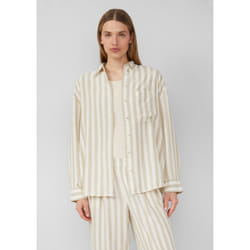 s.Oliver 2171654.83G0.34 camicia e top Manica lunga Lino