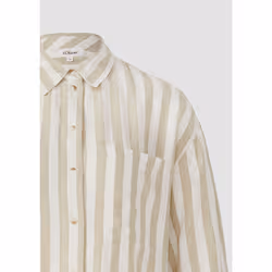 s.Oliver 2171654.83G0.36 camicia e top Manica lunga Lino - Vista aggiuntiva 7