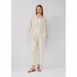 s.Oliver 2171654.83G0.44 camicia e top Manica lunga Lino - Vista aggiuntiva 2