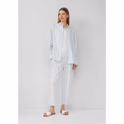 s.Oliver 2171654.50G0.40 camicia e top Camicetta Manica lunga Lino - Vista aggiuntiva 2