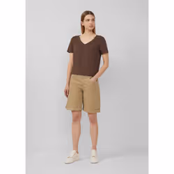 s.Oliver 2165973.83Z8.46 Pantaloncino Bermuda Femmina Marrone - Vista aggiuntiva 2