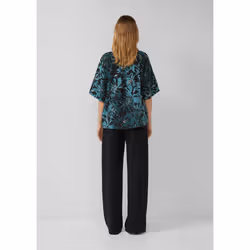 s.Oliver 2168772.69A1.38 camicia e top Camicetta Manica corta Viscosa - Vista aggiuntiva 4
