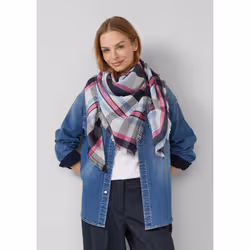s.Oliver 2169580.02N9.ONESIZE Sciarpa Crema - Vista aggiuntiva 3