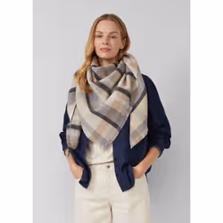 s.Oliver 2169580.80N9.ONESIZE Sciarpa Beige - Vista aggiuntiva 3