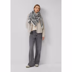s.Oliver 2169580.98N9.ONESIZE Sciarpa Grigio - Vista aggiuntiva 2