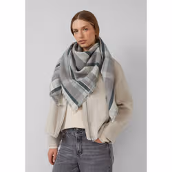 s.Oliver 2169580.98N9.ONESIZE Sciarpa Grigio - Vista aggiuntiva 3