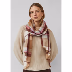 s.Oliver 2171949.80N8.ONESIZE Sciarpa Beige - Vista aggiuntiva 3