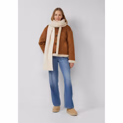 s.Oliver 2169602.81W1.ONESIZE Sciarpa Beige - Vista aggiuntiva 2