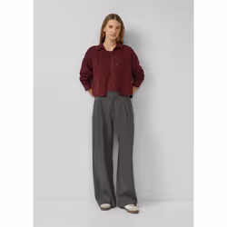 s.Oliver 2170036.3902.48 camicia e top Camicetta Manica lunga Cotone - Vista aggiuntiva 2