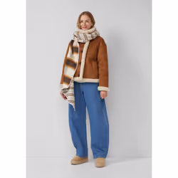 s.Oliver 2170642.02N3.ONESIZE Sciarpa Crema - Vista aggiuntiva 2
