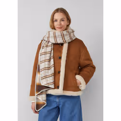 s.Oliver 2170642.02N3.ONESIZE Sciarpa Crema - Vista aggiuntiva 3
