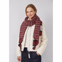 s.Oliver 2170642.39N3.ONESIZE Sciarpa Rosso - Vista aggiuntiva 3