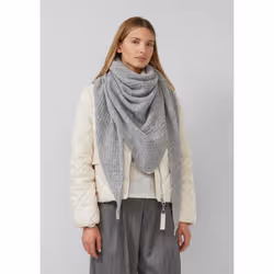 s.Oliver 2172773.9400.ONESIZE Sciarpa Grigio - Vista aggiuntiva 3