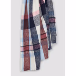 s.Oliver 2173018.51N9.ONESIZE Sciarpa Blu - Vista aggiuntiva 5