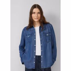 s.Oliver 2175929.59Y8.34 camicia e top Manica lunga Lyocell - Vista aggiuntiva 6