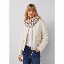 s.Oliver 2173402.02G3.ONESIZE Sciarpa Crema - Vista aggiuntiva 3