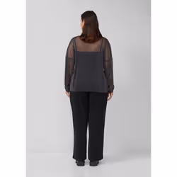 s.Oliver 2177907.9999.50 camicia e top Camicetta Manica lunga Poliammide - Vista aggiuntiva 5