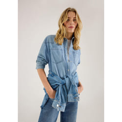 s.Oliver 2174432.52Y2.32 camicia e top Manica lunga Cotone