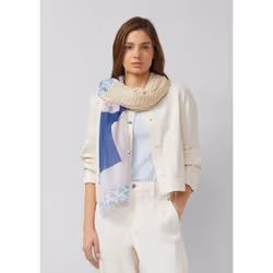 s.Oliver 2175347.51D3.ONESIZE Sciarpa Blu - Vista aggiuntiva 3