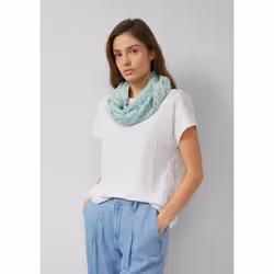 s.Oliver 2175345.72B0.ONESIZE Sciarpa Turchese - Vista aggiuntiva 3