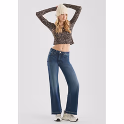 s.Oliver 2172357.57Z7.32_32 Pantalone Blu - Vista aggiuntiva 2