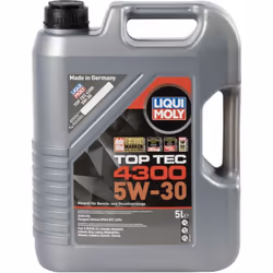 LIQUI MOLY lubrificante auto ricambio e manutenzione lubrificante auto ricambio e manutenzione Olio motore Top Tec 4300 5W-30 ...
