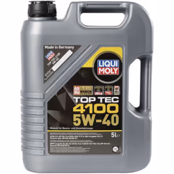 LIQUI MOLY lubrificante auto ricambio e manutenzione lubrificante auto ricambio e manutenzione Olio Motore Top Tec 4100 5W-40 ...