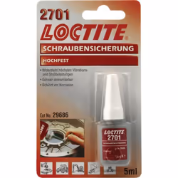 Protezione a vite Loctite 2701 ad alta resistenza Per fissare permanentemente e densificare i composti filettati InDurisce so ...